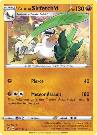 Galarian Sirfetch'd - 95/192 - [Deck Exclusives]