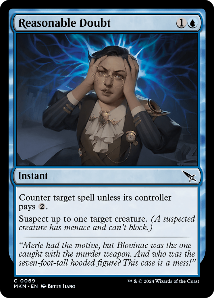 Reasonable Doubt (MKM-069) - [Murders at Karlov Manor]