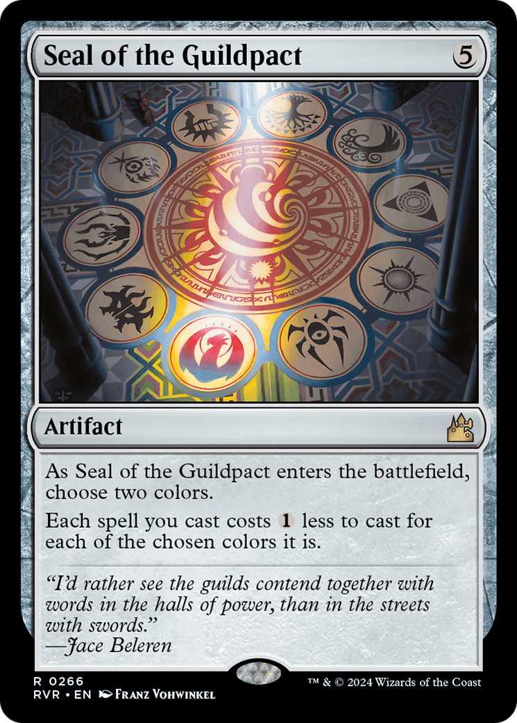Seal of the Guildpact (RVR-266) - [Ravnica Remastered]