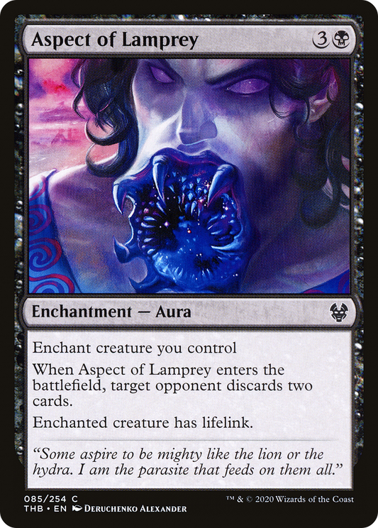 Aspect of Lamprey (THB-085) - [Theros Beyond Death] Foil