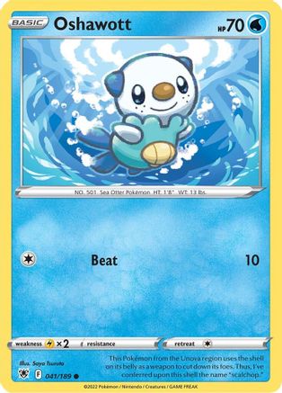 Oshawott (041/189) [Épée et bouclier : Radiance astrale] 