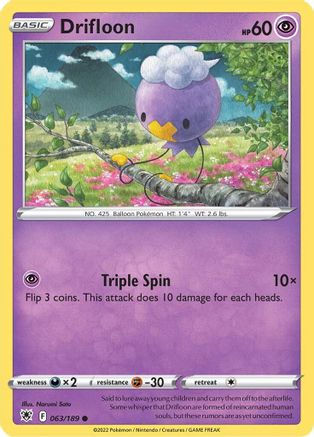 Drifloon (063/189) [Sword & Shield: Astral Radiance]