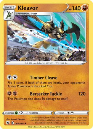 Kleavor (086/189) [Épée et bouclier : Radiance astrale] 