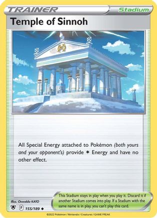 Temple de Sinnoh (155/189) [Épée et Bouclier : Radiance Astrale] 