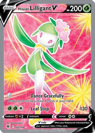 Hisuian Lilligant V (162/189) [Épée et bouclier : Radiance astrale] 