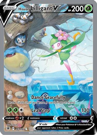 Hisuian Lilligant V (163/189) [Épée et bouclier : Radiance astrale] 