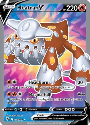 Heatran V (165/189) [Sword & Shield: Astral Radiance]