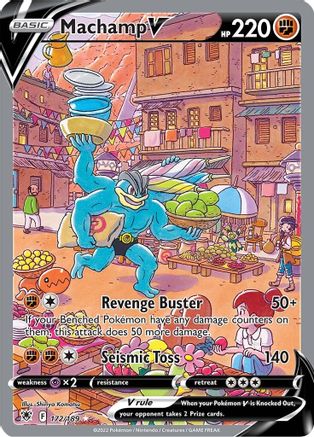 Machamp V (172/189) [Épée et bouclier : Radiance astrale] 