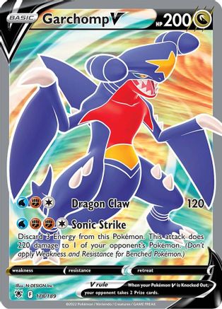 Garchomp V (178/189) [Épée et Bouclier : Radiance Astrale] 