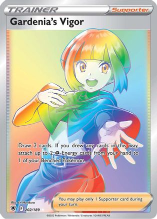 Gardenia's Vigor (Secret) 202/189 - [SWSH10 Astral Radiance] Holofoil