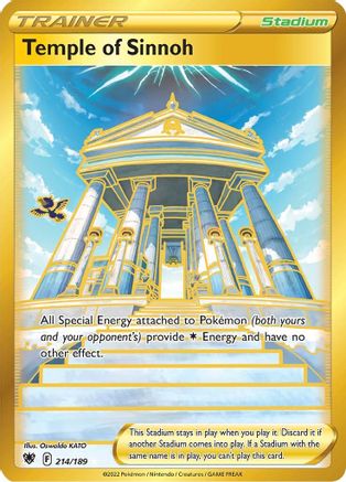 Temple de Sinnoh (214/189) [Épée et Bouclier : Radiance Astrale] 