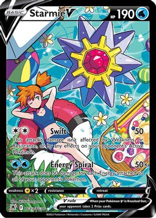 Starmie V (TG13/TG30) [Épée et bouclier : Radiance astrale] 