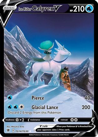 Ice Rider Calyrex V (TG14/TG30) [Épée et Bouclier : Radiance Astrale] 