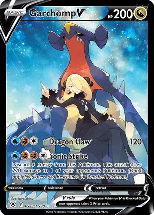 Garchomp V (TG23/TG30) [Épée et Bouclier : Radiance Astrale] 