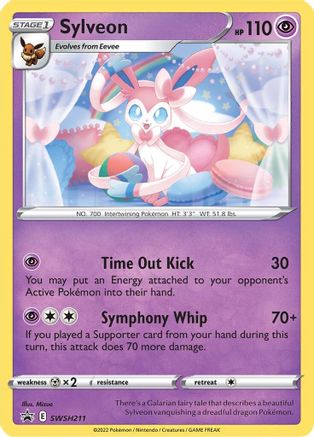 Sylveon (SWSH211) [Épée et Bouclier : Promos Black Star] 