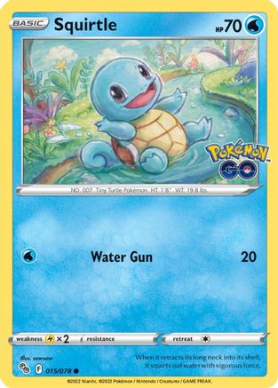 Squirtle (015/078) [Pokémon GO]