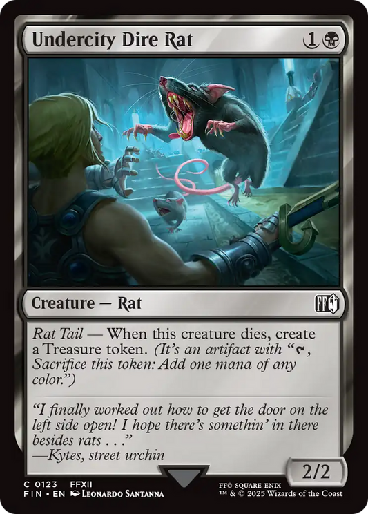 Undercity Dire Rat (FIN-123) - [FINAL FANTASY] Foil