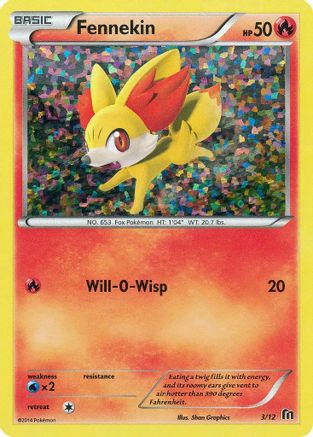 Fennekin - 3/12/12 - [McDonalds Promos 2016] Holofoil