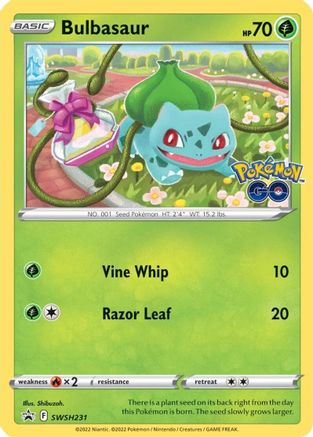 Bulbasaur (SWSH231) [Épée et Bouclier : Promos Black Star] 