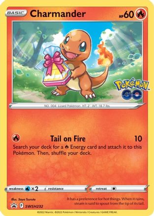 Charmander - SWSH232 SWSH232/307 - [SWSH Sword & Shield Promo Cards] Holofoil