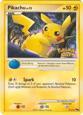 Pikachu (Pokemon Day Stamped) - [POP Series 6]