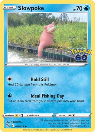 Slowpoke (019/078) [Pokémon GO] 