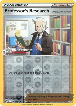 Professor's Research - 147/172 (2021) - [Professor Program Promos] Reverse Holofoil