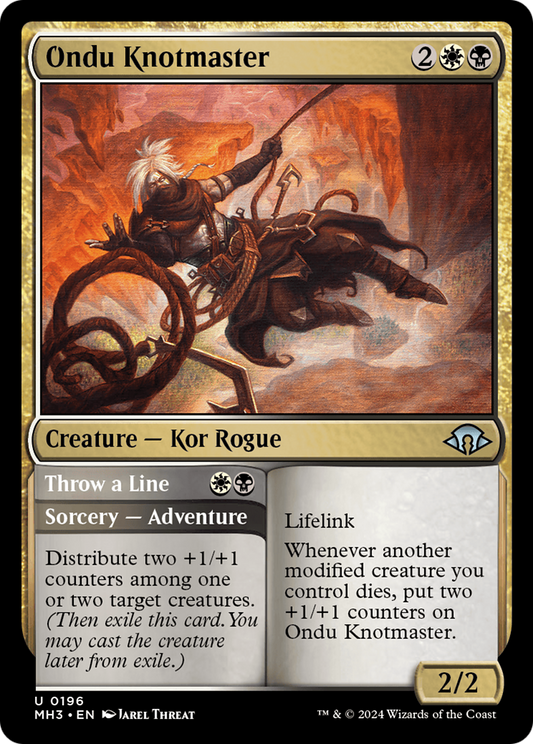 Ondu Knotmaster // Throw a Line (MH3-196) - [Modern Horizons 3]