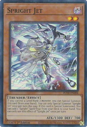 Jet Spright [POTE-EN004] Super Rare 