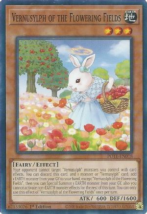 Vernusylphe des champs fleuris [POTE-EN018] Commun 