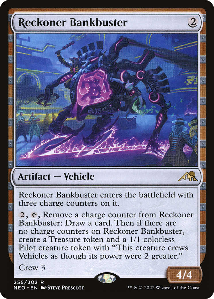 Reckoner Bankbuster (NEO-255) - [Kamigawa: Neon Dynasty]