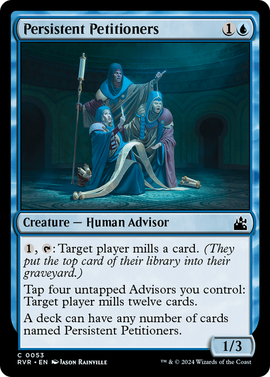 Persistent Petitioners (RVR-053) - [Ravnica Remastered]
