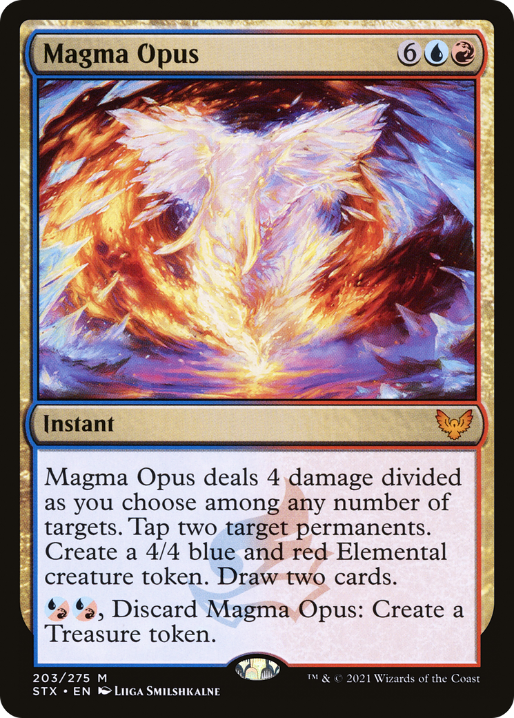 Magma Opus (STX-203) - [Strixhaven: School of Mages]