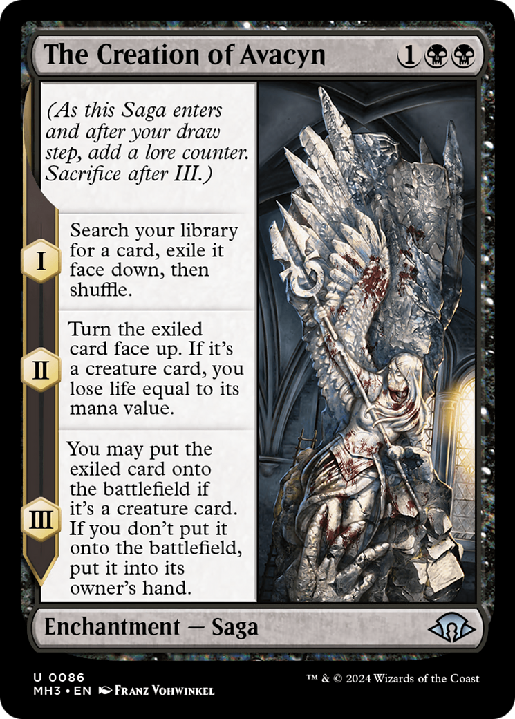 La création d'Avacyn (MH3-086) - [Modern Horizons 3] Foil 