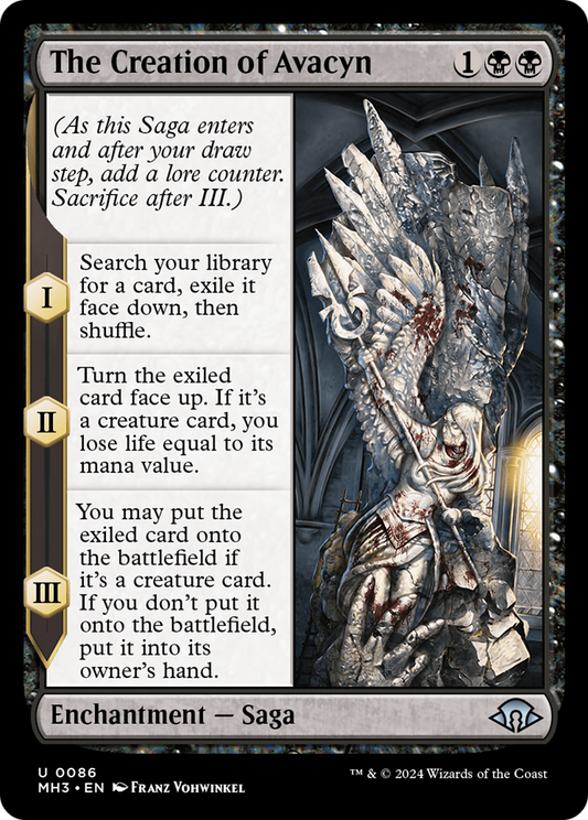 La création d'Avacyn (MH3-086) - [Modern Horizons 3] Foil 