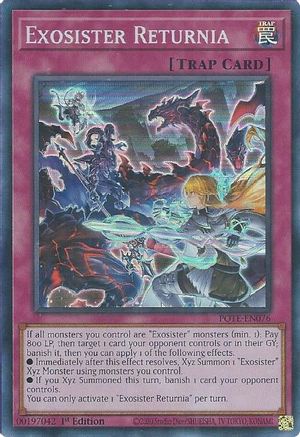 Exosister Returnia (POTE-EN076) - Power of the Elements Unlimited