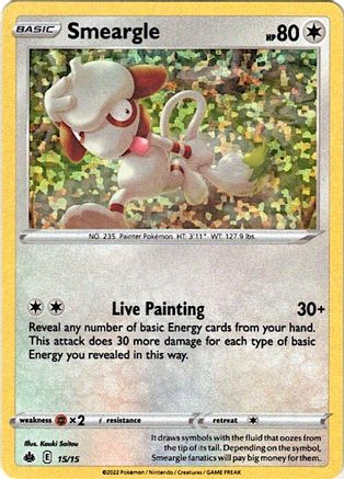 Smeargle - 15/15 15 - [McDonalds Promos 2022] Holofoil