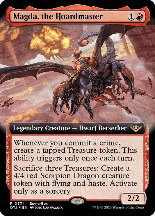 Magda, the Hoardmaster (OTJ-374) - [Outlaws of Thunder Junction] Foil