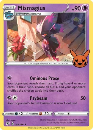 Mismagius (059/189) [Des bonbons ou un échange] 