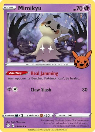 Mimikyu 81 - [Trick or Trade BOOster Bundle] Holofoil