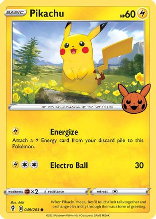 Pikachu 49 - [Trick or Trade BOOster Bundle]