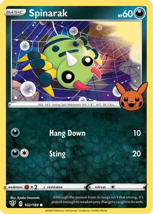Spinarak 102 - [Trick or Trade BOOster Bundle]