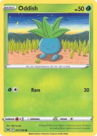 Oddish 1/196 - [SWSH11 Lost Origin]