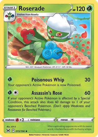 Roserade 15/196 - [SWSH11 Lost Origin]