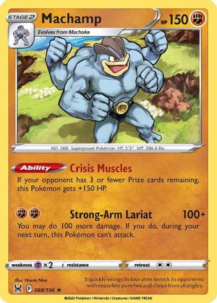 Machamp (088/196) [Épée et Bouclier : Origine Perdue] 