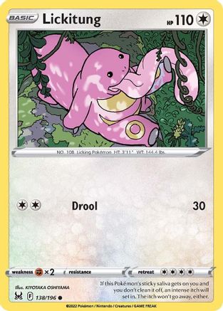 Lickitung (138/196) [Épée et Bouclier : Origine Perdue] 