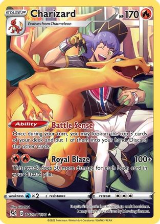 Charizard (TG03/TG30) [Épée et Bouclier : Origine Perdue] 