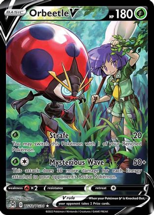 Orbeetle V (TG12/TG30) [Épée et Bouclier : Origine Perdue] 