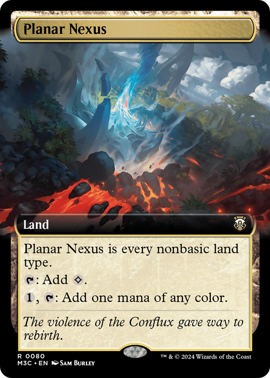 Planar Nexus (M3C-080) - [Modern Horizons 3 Commander]: (Extended Art)