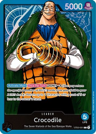 Crocodile (001) [Deck de démarrage : Les sept seigneurs de guerre de la mer] 